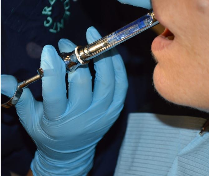 Treatment underway at Creadent Clinic, Tirana