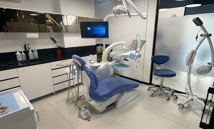 Treatment room at Creadent Clinic, Tirana