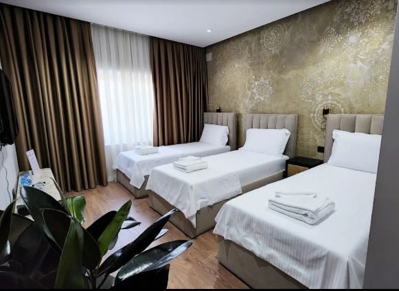 A triple room at the Imperator Hotel — for travelling with company